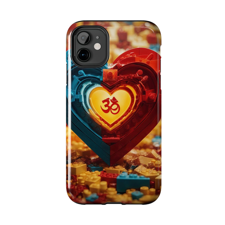 Lego Om Heart - Tough Phone Case - Phone Case - g(0D·IO) - iPhone 13 Mini - -