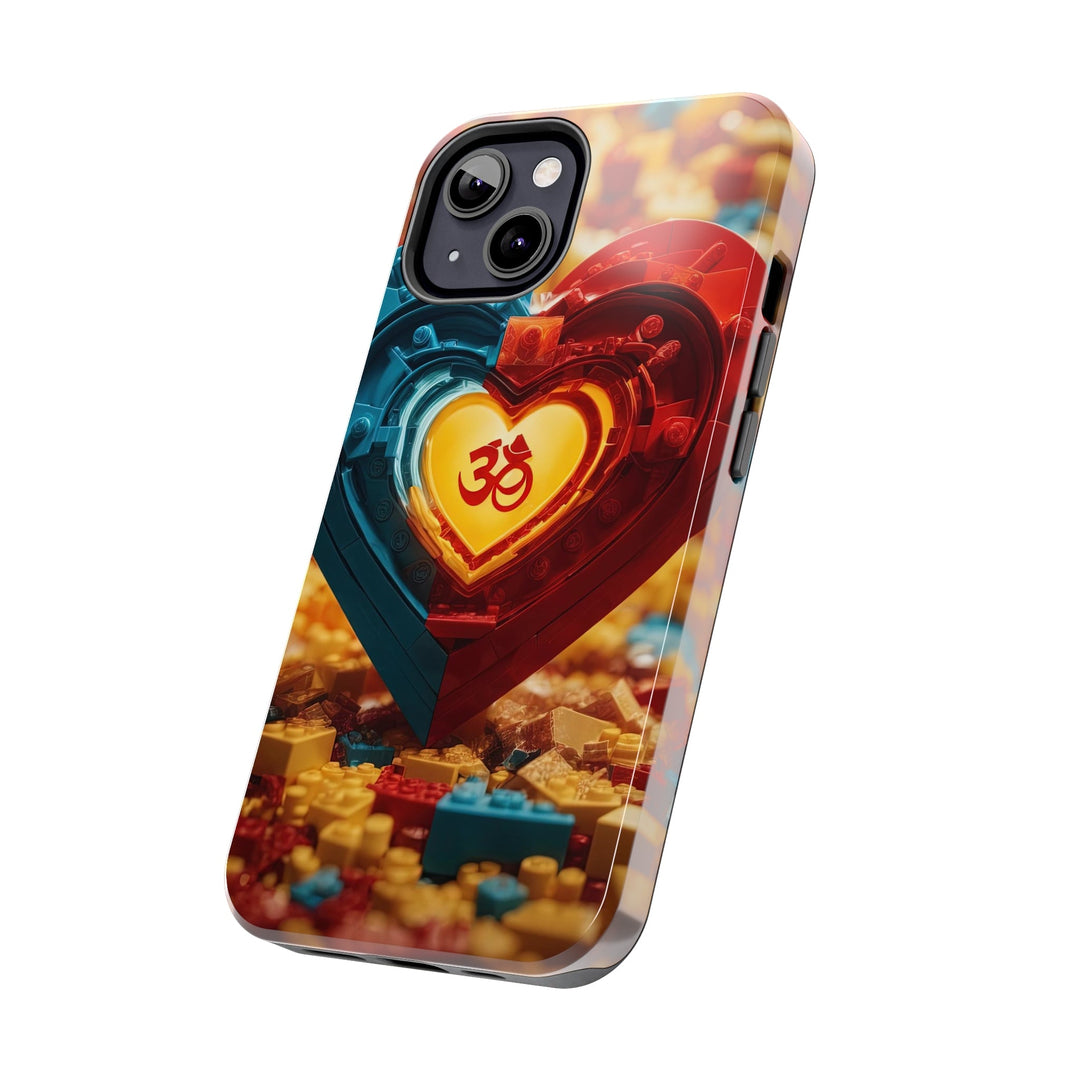 Lego Om Heart - Tough Phone Case - Phone Case - g(0D·IO) - iPhone 13 Mini - -