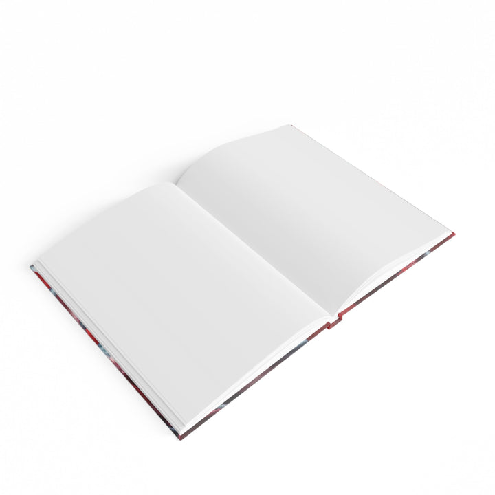 Love Swirl Elegance - Hard Backed Journal - Paper products - g(0D·IO) - Graph - A5 - White