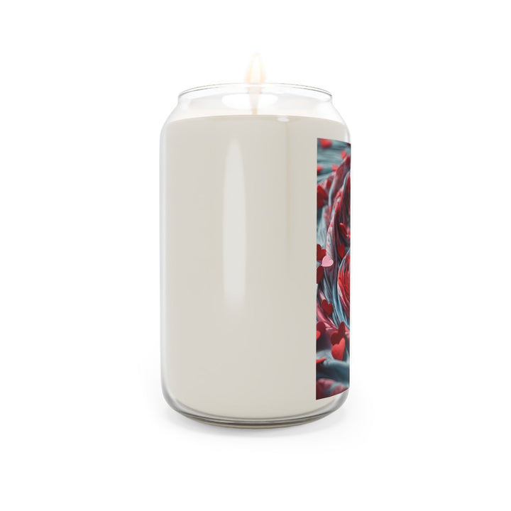 Love Swirl Elegance - Scented Candle - Home Decor - g(0D·IO) - Vanilla Bean - 13.75oz -