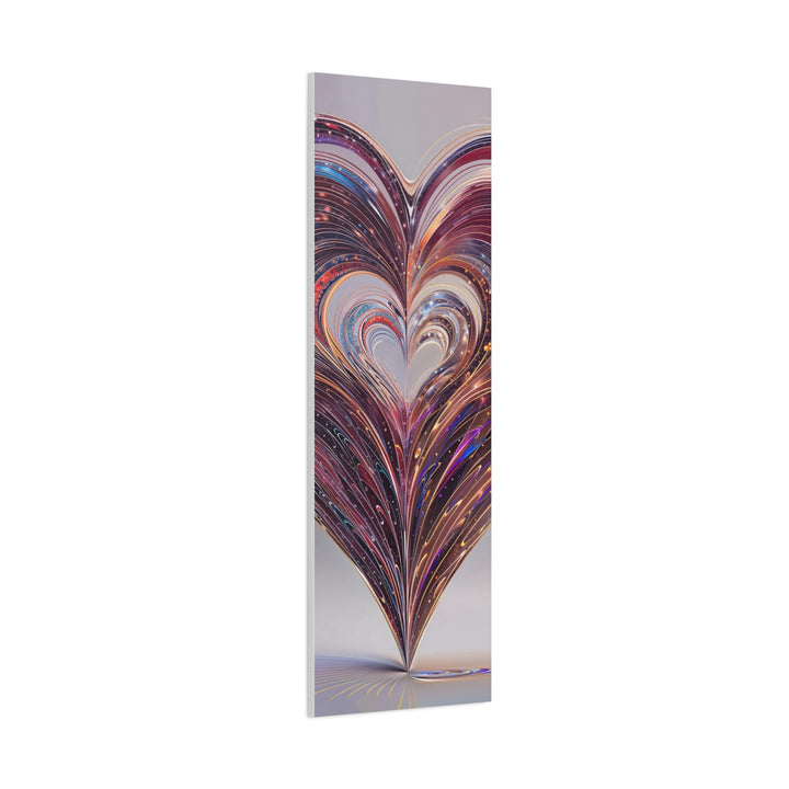 Luminous Heart Swirls - Matte Canvas Print 1.25" - Canvas - g(0D·IO) - 36" x 36" - 1.25" -