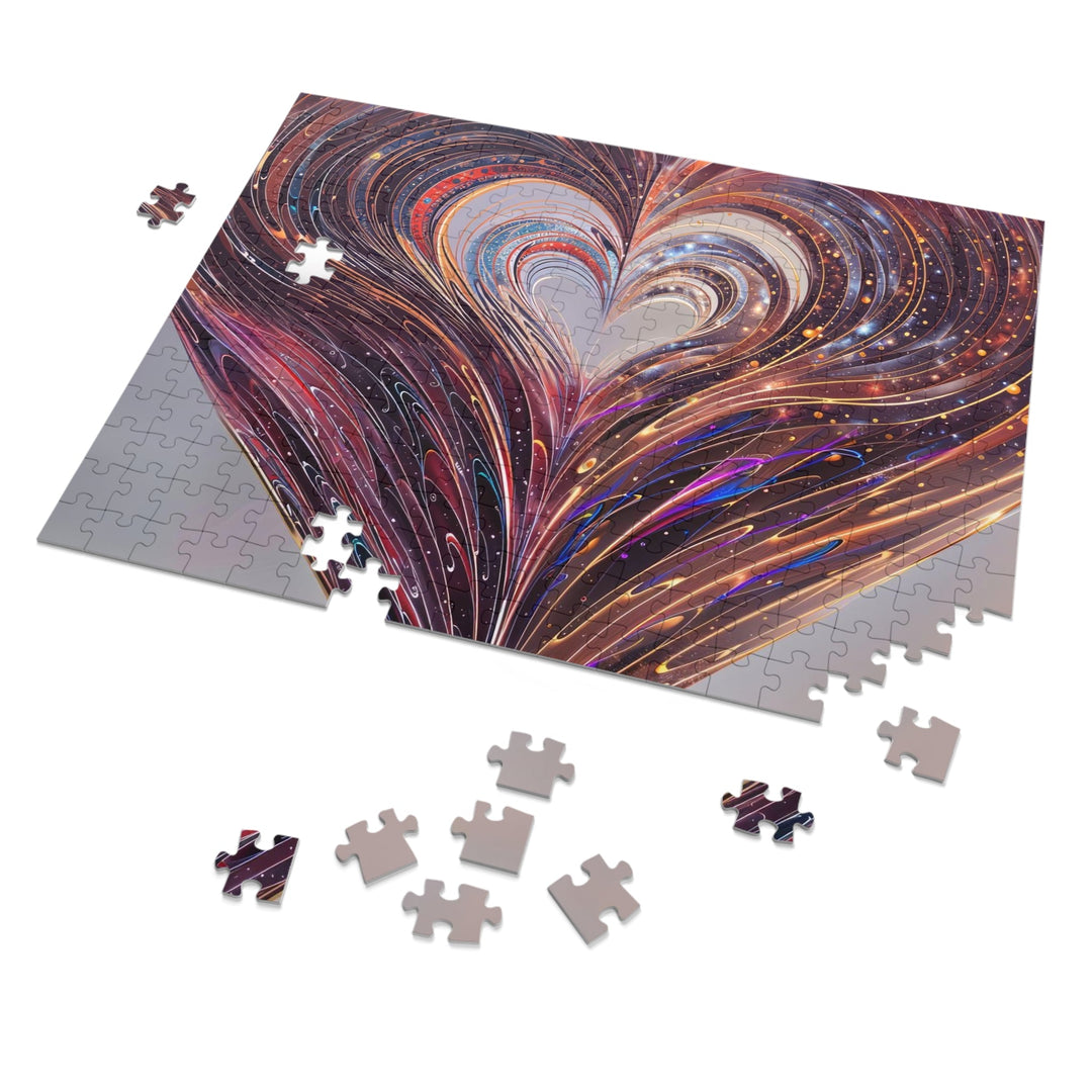 Luminous Swirling Heart - Jigsaw Puzzle (100, 252, 500, 1000 pieces) - Puzzle - g(0D·IO) - 29.25" × 19.75" (1000 pcs) - -