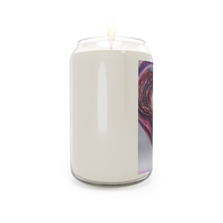 Luminous Swirling Heart - Scented Candle - Home Decor - g(0D·IO) - Vanilla Bean - 13.75oz -