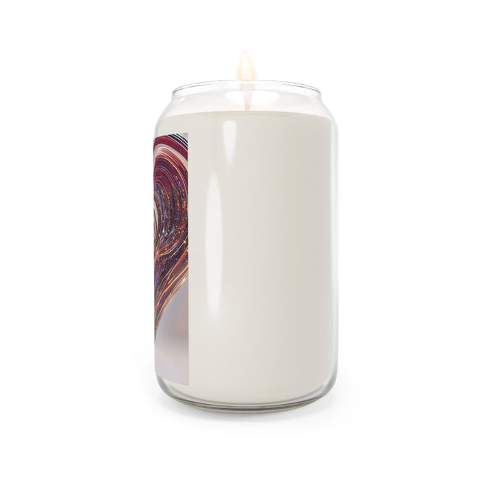 Luminous Swirling Heart - Scented Candle - Home Decor - g(0D·IO) - Vanilla Bean - 13.75oz -