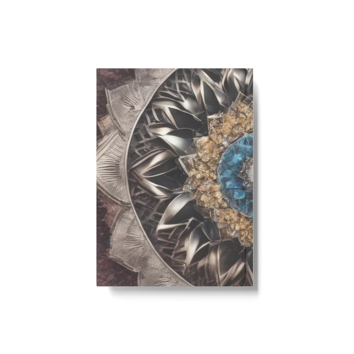 Mandala Geometric Intricacy - Hard Backed Journal - Paper products - g(0D·IO) - Graph - A5 - White