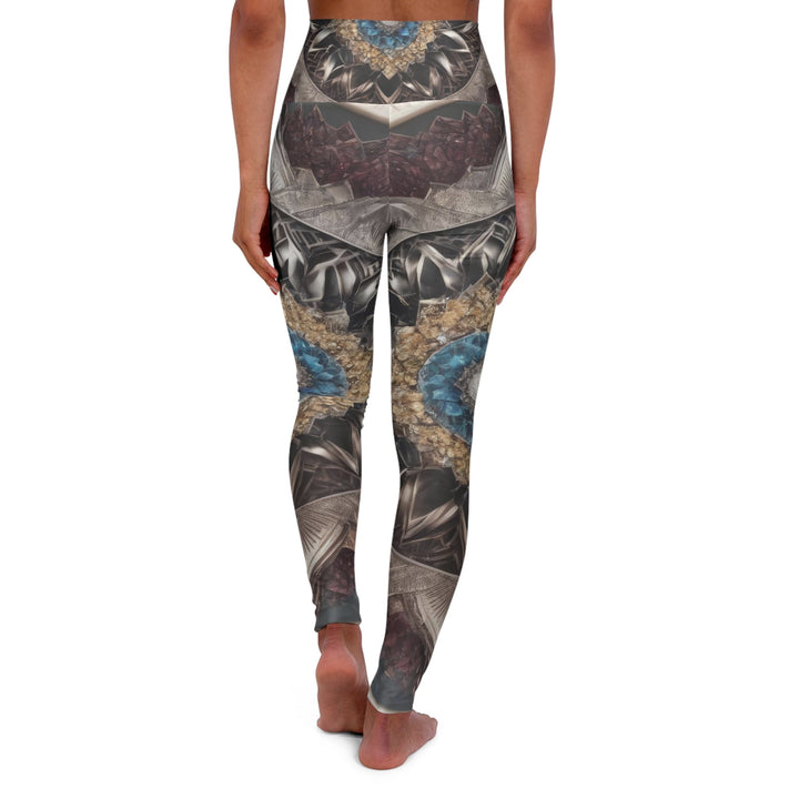 Mandala Geometric Intricacy - High Waisted AOP Yoga Leggings - All Over Prints - g(0D·IO) - XS - -