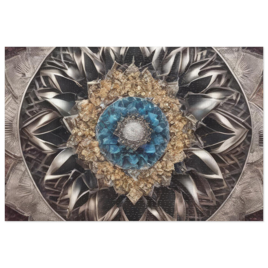 Mandala Geometric Intricacy - Jigsaw Puzzle (100, 252, 500, 1000 pieces) - Puzzle - g(0D·IO) - 29.25" × 19.75" (1000 pcs) - -