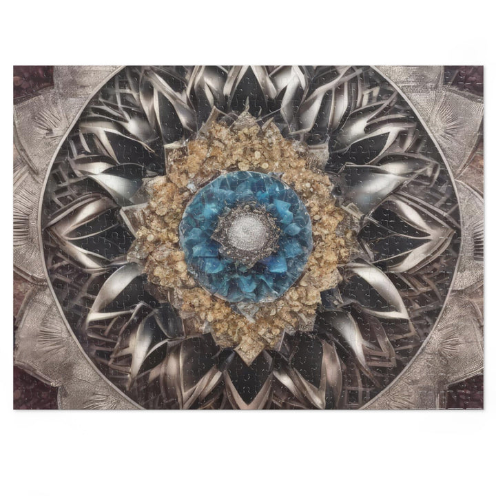 Mandala Geometric Intricacy - Jigsaw Puzzle (100, 252, 500, 1000 pieces) - Puzzle - g(0D·IO) - 20.5" × 15" (500 pcs) - -