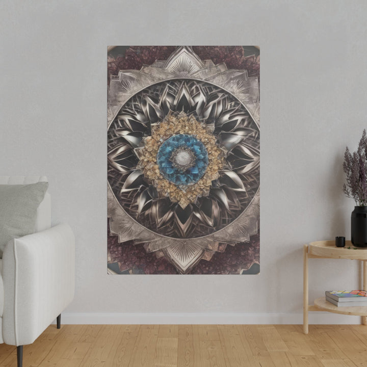 Mandala Geometric Intricacy - Matte Canvas - Canvas - g(0D·IO) - 32" x 32" (Square) - 0.75'' -