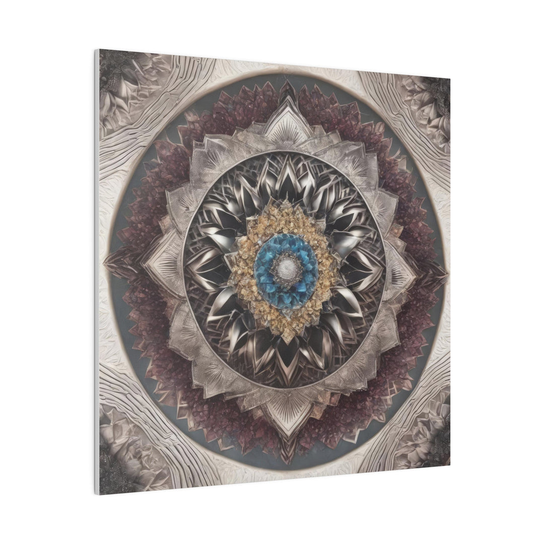 Mandala Geometric Intricacy - Matte Canvas - Canvas - g(0D·IO) - 32" x 32" (Square) - 0.75'' -