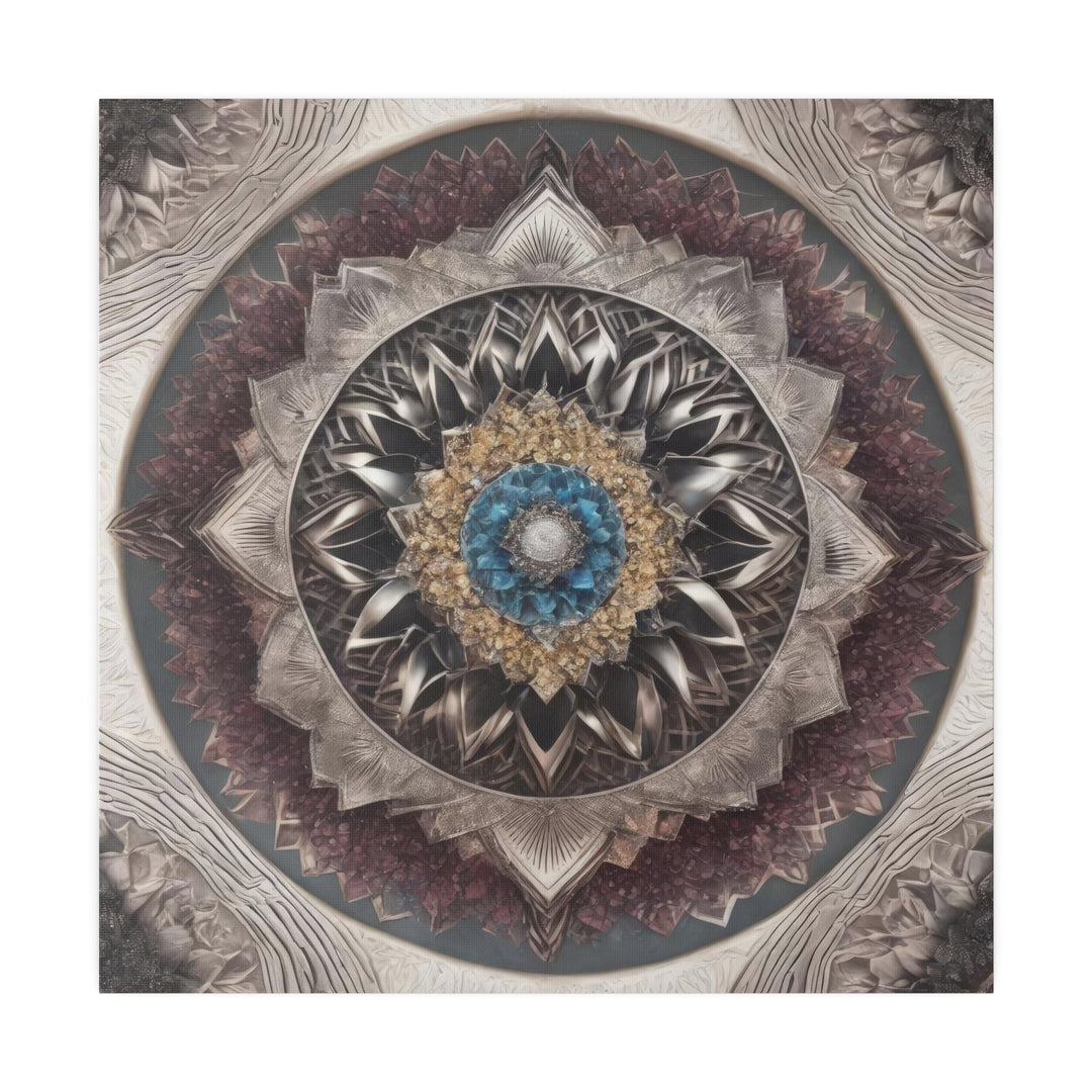 Mandala Geometric Intricacy - Matte Canvas - Canvas - g(0D·IO) - 32" x 32" (Square) - 0.75'' -