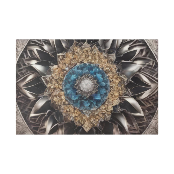 Mandala Geometric Intricacy - Matte Canvas - Canvas - g(0D·IO) - 48″ x 32″ (Horizontal) - 0.75'' -