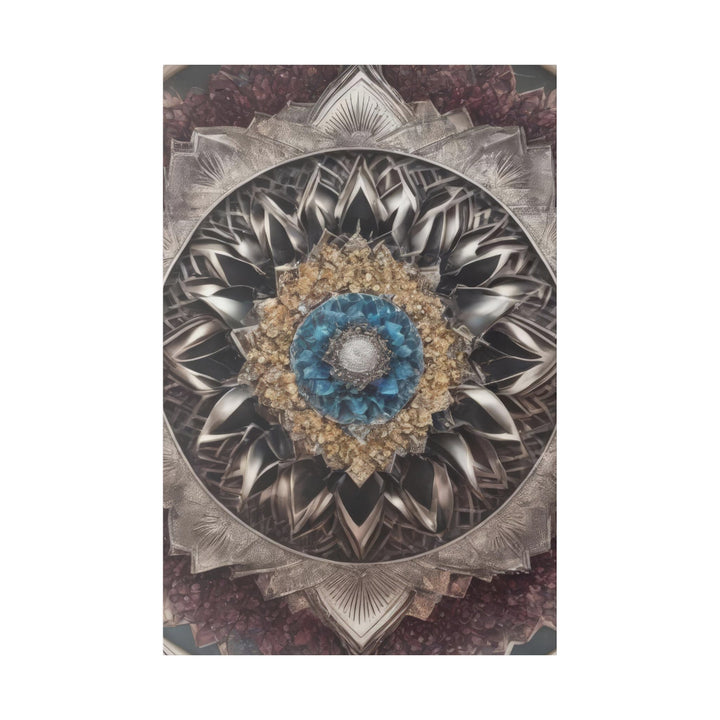 Mandala Geometric Intricacy - Matte Canvas - Canvas - g(0D·IO) - 32″ x 48″ (Vertical) - 0.75'' -