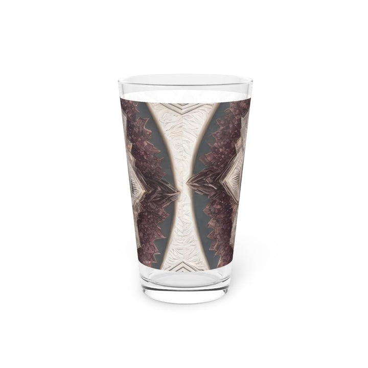 Mandala Geometric Intricacy - Pint Glass - Mug - g(0D·IO) - 16oz - -