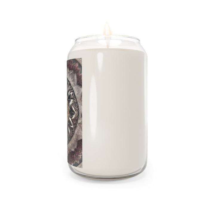 Mandala Geometric Intricacy - Scented Candle - Home Decor - g(0D·IO) - Vanilla Bean - 13.75oz -
