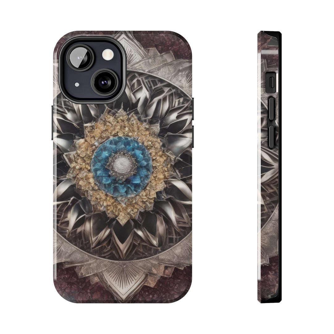 Mandala Geometric Intricacy - Tough Phone Case - Phone Case - g(0D·IO) - iPhone 13 Mini - -