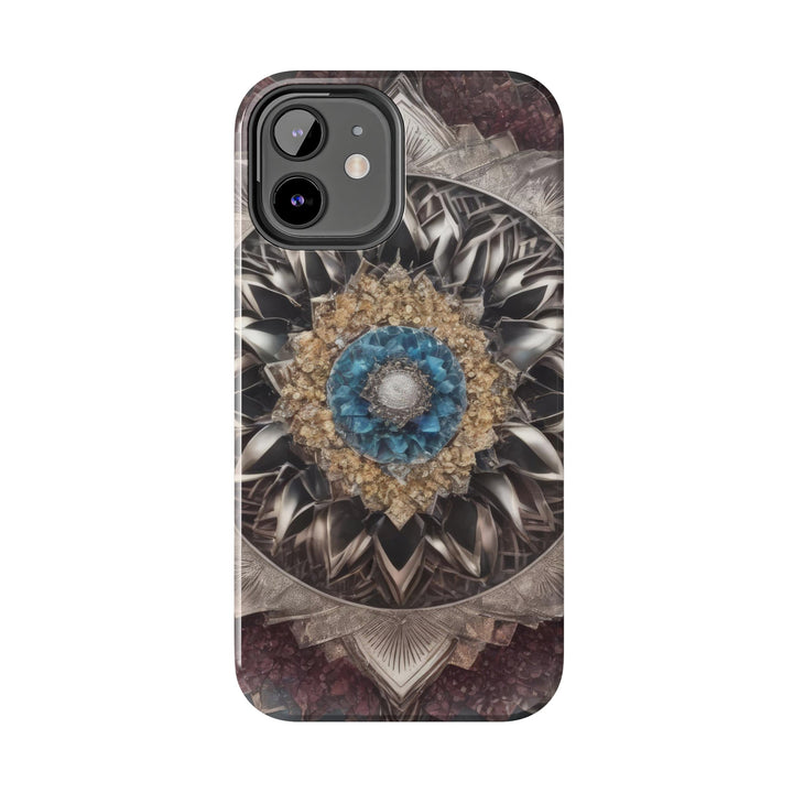 Mandala Geometric Intricacy - Tough Phone Case - Phone Case - g(0D·IO) - iPhone 13 Mini - -