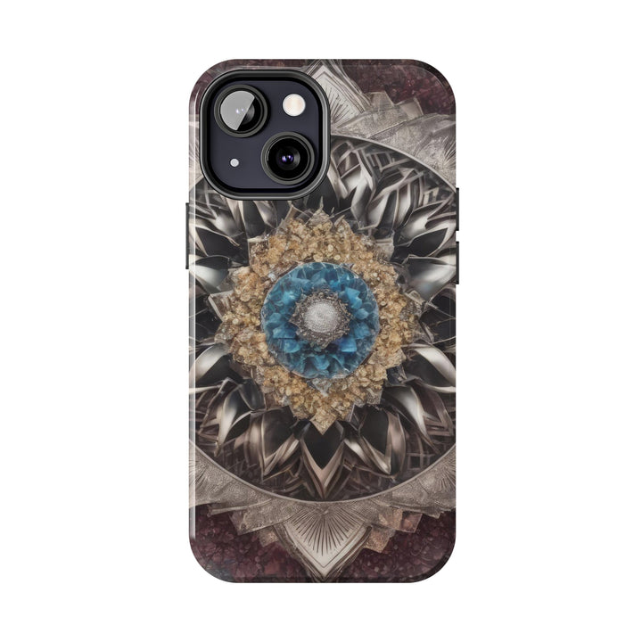 Mandala Geometric Intricacy - Tough Phone Case - Phone Case - g(0D·IO) - iPhone 13 Mini - -