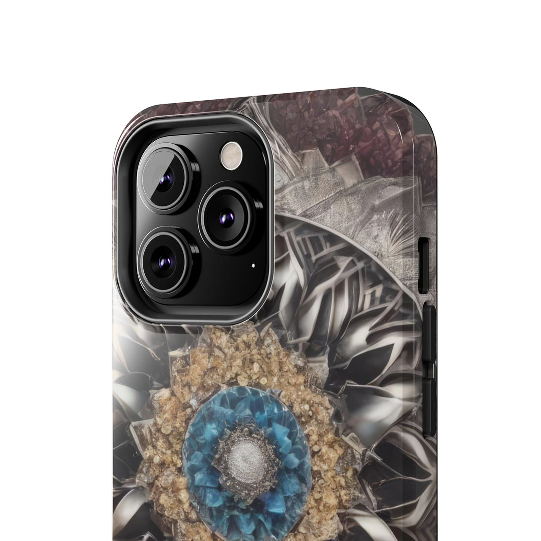 Mandala Geometric Intricacy - Tough Phone Case - Phone Case - g(0D·IO) - iPhone 13 Mini - -