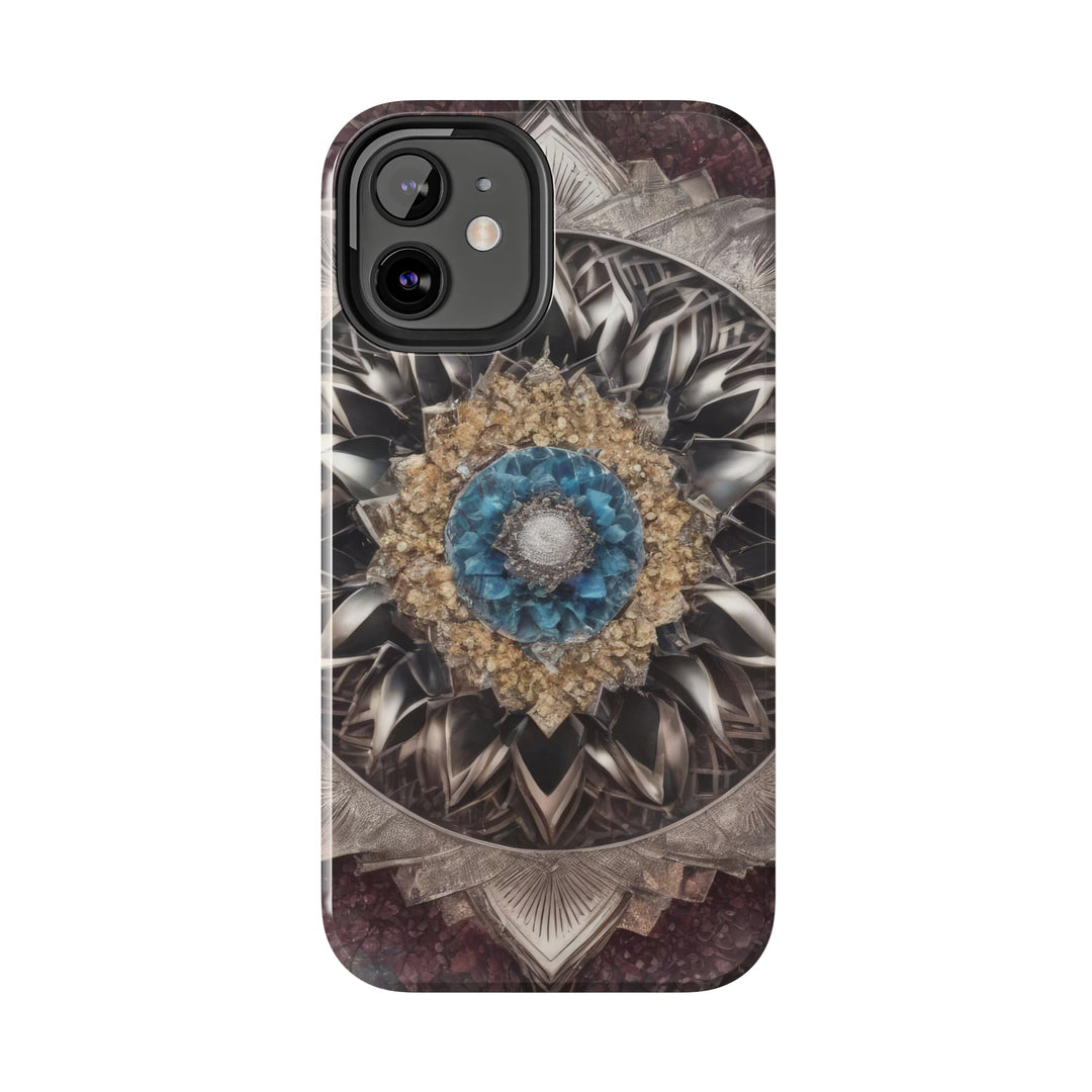 Mandala Geometric Intricacy - Tough Phone Case - Phone Case - g(0D·IO) - iPhone 13 Mini - -