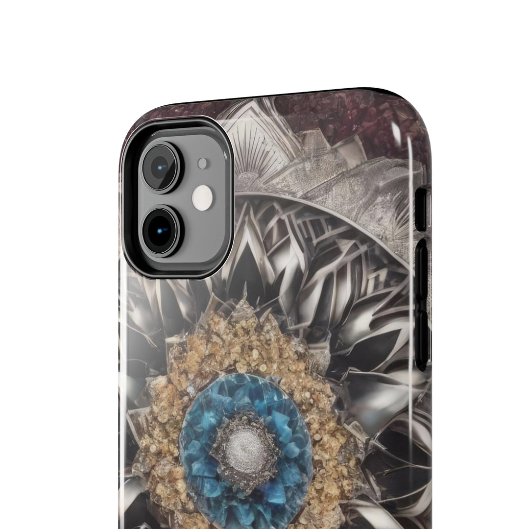 Mandala Geometric Intricacy - Tough Phone Case - Phone Case - g(0D·IO) - iPhone 13 Mini - -