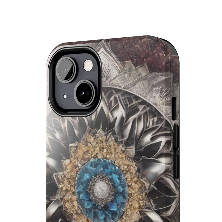 Mandala Geometric Intricacy - Tough Phone Case - Phone Case - g(0D·IO) - iPhone 13 Mini - -