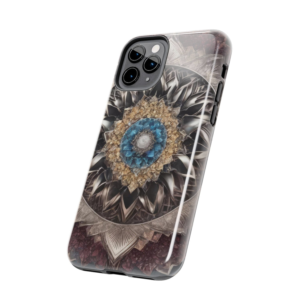 Mandala Geometric Intricacy - Tough Phone Case - Phone Case - g(0D·IO) - iPhone 13 Mini - -