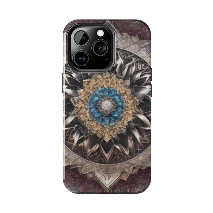 Mandala Geometric Intricacy - Tough Phone Case - Phone Case - g(0D·IO) - iPhone 13 Mini - -