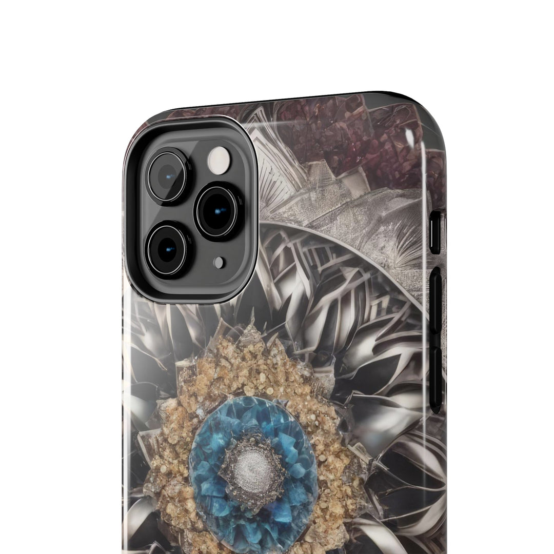 Mandala Geometric Intricacy - Tough Phone Case - Phone Case - g(0D·IO) - iPhone 13 Mini - -