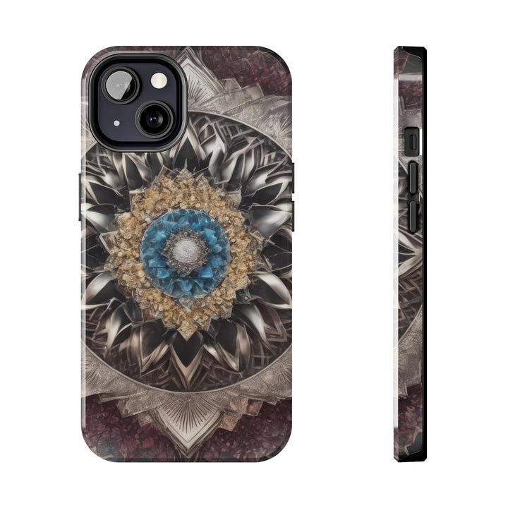 Mandala Geometric Intricacy - Tough Phone Case - Phone Case - g(0D·IO) - iPhone 13 - -