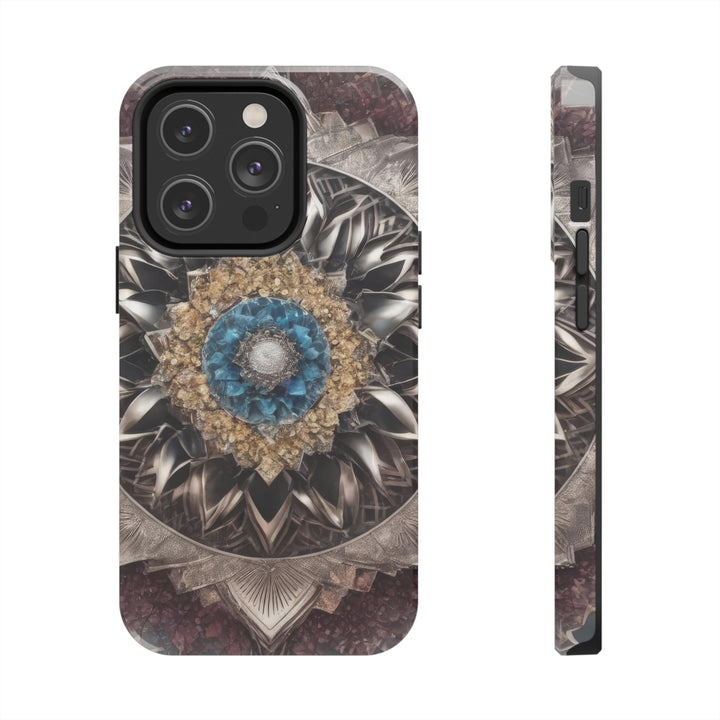 Mandala Geometric Intricacy - Tough Phone Case - Phone Case - g(0D·IO) - iPhone 14 Pro - -