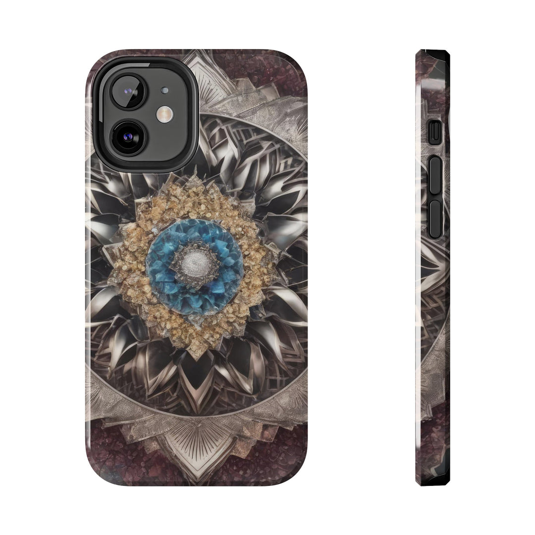 Mandala Geometric Intricacy - Tough Phone Case - Phone Case - g(0D·IO) - iPhone 12 Mini - -