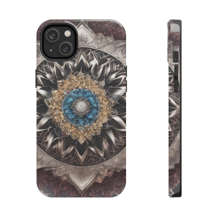 Mandala Geometric Intricacy - Tough Phone Case - Phone Case - g(0D·IO) - iPhone 14 Plus - -