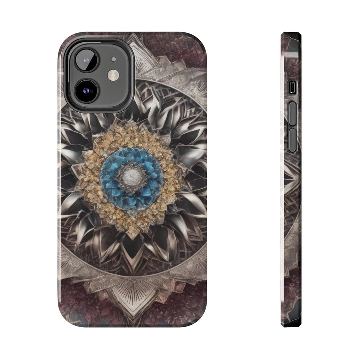 Mandala Geometric Intricacy - Tough Phone Case - Phone Case - g(0D·IO) - iPhone 12 - -