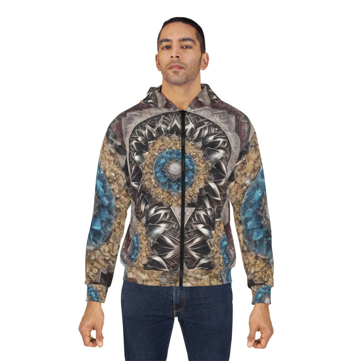 Mandala Geometric Intricacy - Unisex Zip Hoodie - All Over Prints - g(0D·IO) - XS - -