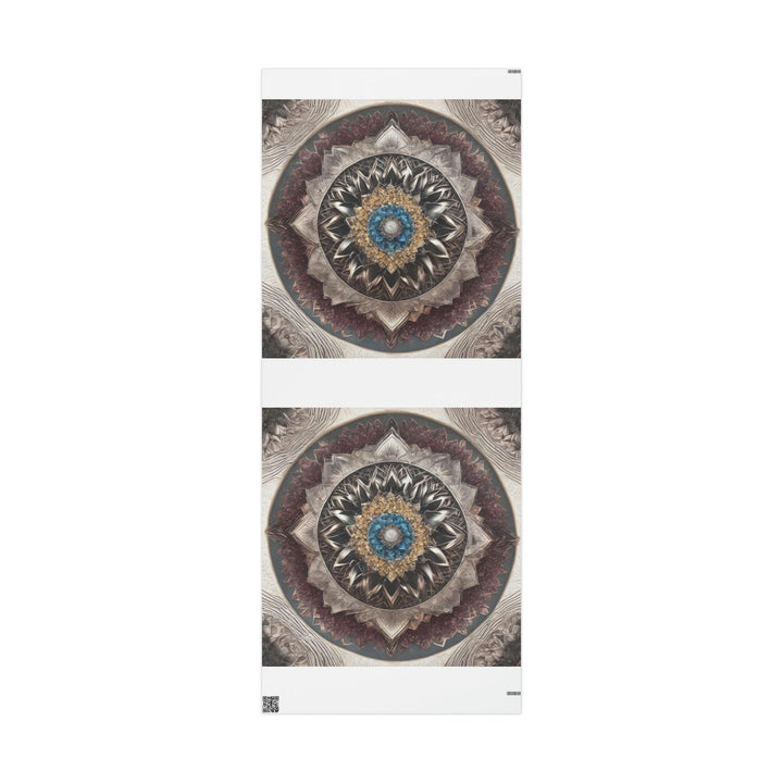 Mandala Geometric Intricacy - Wrapping Paper - Home Decor - g(0D·IO) - 30'' x 72'' - Matte -