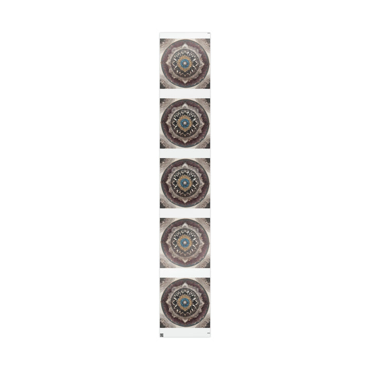 Mandala Geometric Intricacy - Wrapping Paper - Home Decor - g(0D·IO) - 30" x 180" - Glossy -