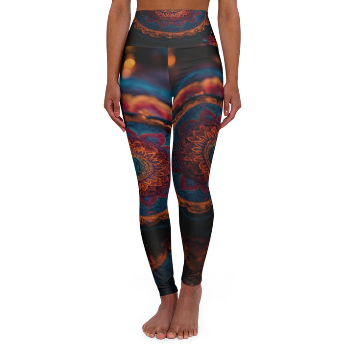 Mandala Intricate Tapestry - High Waisted AOP Yoga Leggings - All Over Prints - g(0D·IO) - XS - -