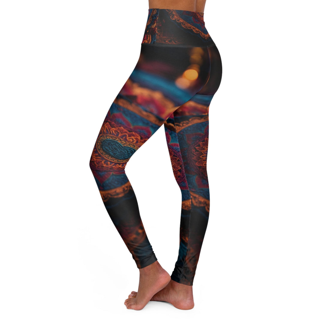 Mandala Intricate Tapestry - High Waisted AOP Yoga Leggings - All Over Prints - g(0D·IO) - XS - -