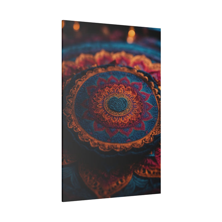 Mandala Intricate Tapestry - Matte Canvas - Canvas - g(0D·IO) - 32" x 32" (Square) - 0.75'' -