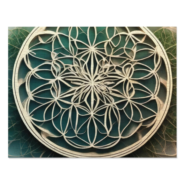 Mandala Organic Patterns - Jigsaw Puzzle (100, 252, 500, 1000 pieces) - Puzzle - g(0D·IO) - 14" × 11" (252 pcs) - -