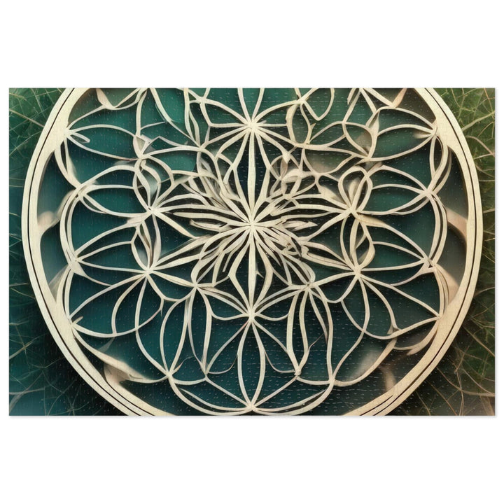 Mandala Organic Patterns - Jigsaw Puzzle (100, 252, 500, 1000 pieces) - Puzzle - g(0D·IO) - 29.25" × 19.75" (1000 pcs) - -