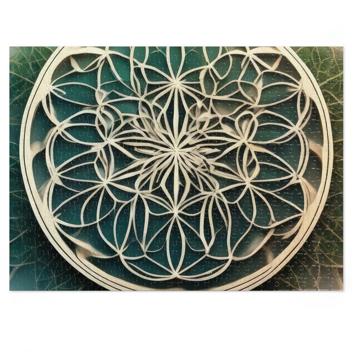 Mandala Organic Patterns - Jigsaw Puzzle (100, 252, 500, 1000 pieces) - Puzzle - g(0D·IO) - 20.5" × 15" (500 pcs) - -