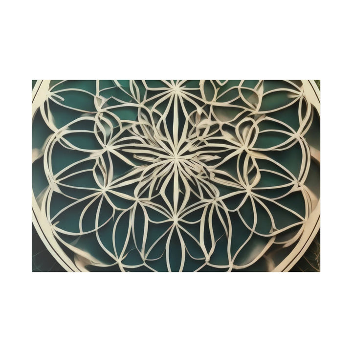 Mandala Organic Patterns - Matte Canvas - Canvas - g(0D·IO) - 48″ x 32″ (Horizontal) - 0.75'' -