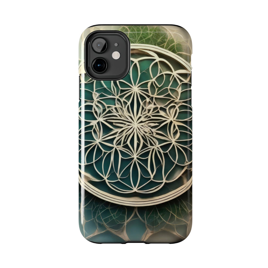 Mandala Organic Patterns - Tough Phone Case - Phone Case - g(0D·IO) - iPhone 13 Mini - -