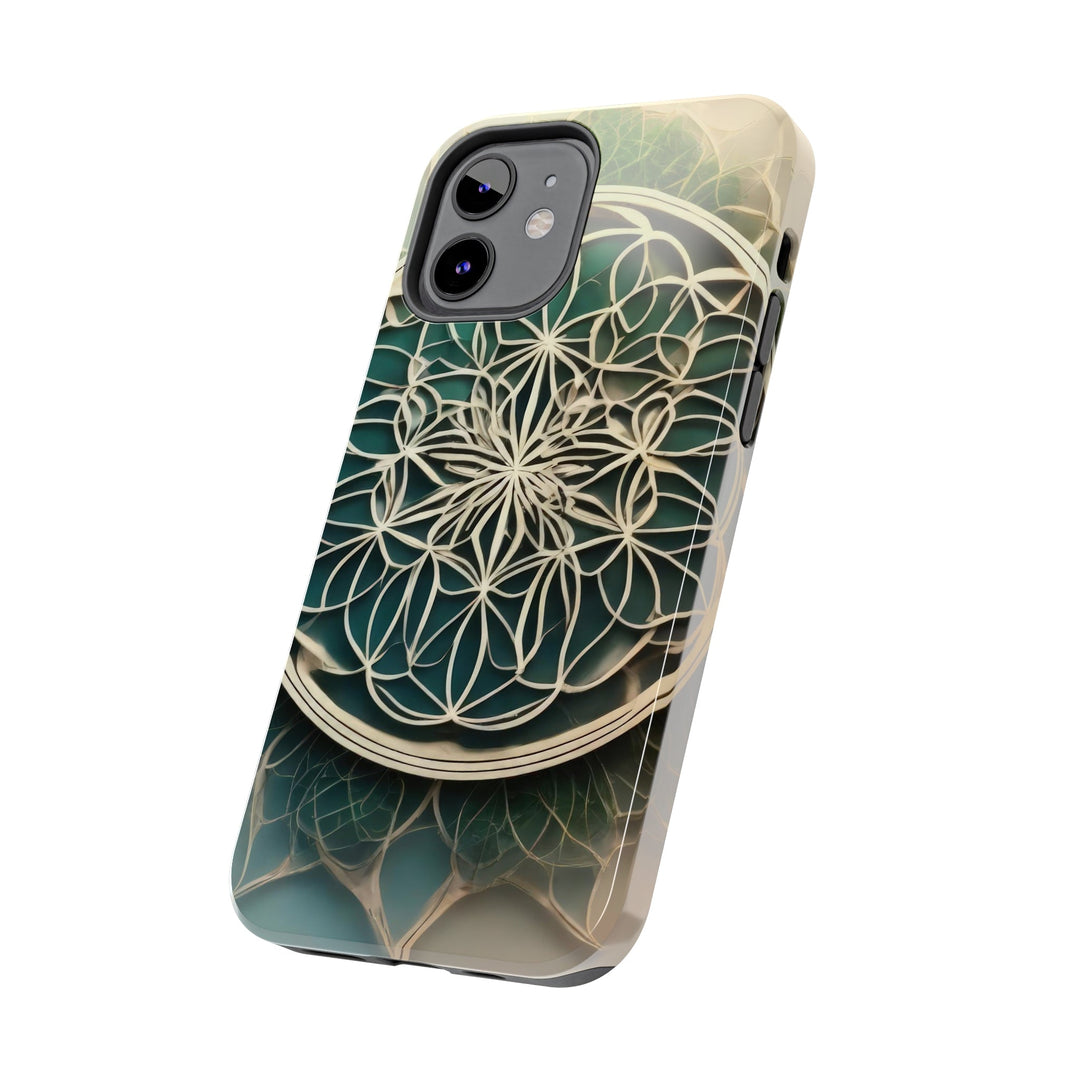 Mandala Organic Patterns - Tough Phone Case - Phone Case - g(0D·IO) - iPhone 13 Mini - -