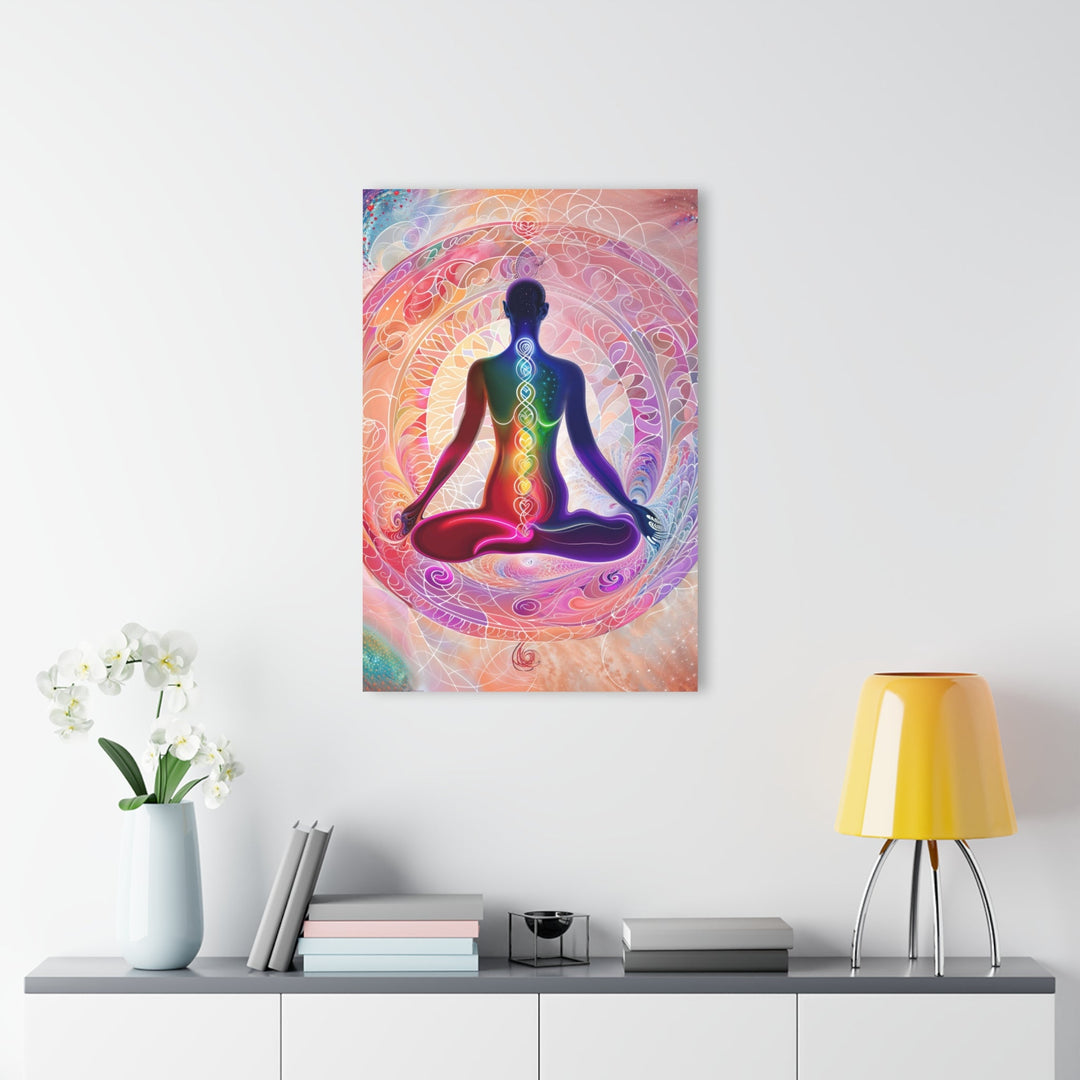 Meditative Cosmic Energy - Acrylic Prints (French Cleat Hanging) - Home Decor - g(0D·IO) - 24" x 36" (Vertical) - 0.25'' -