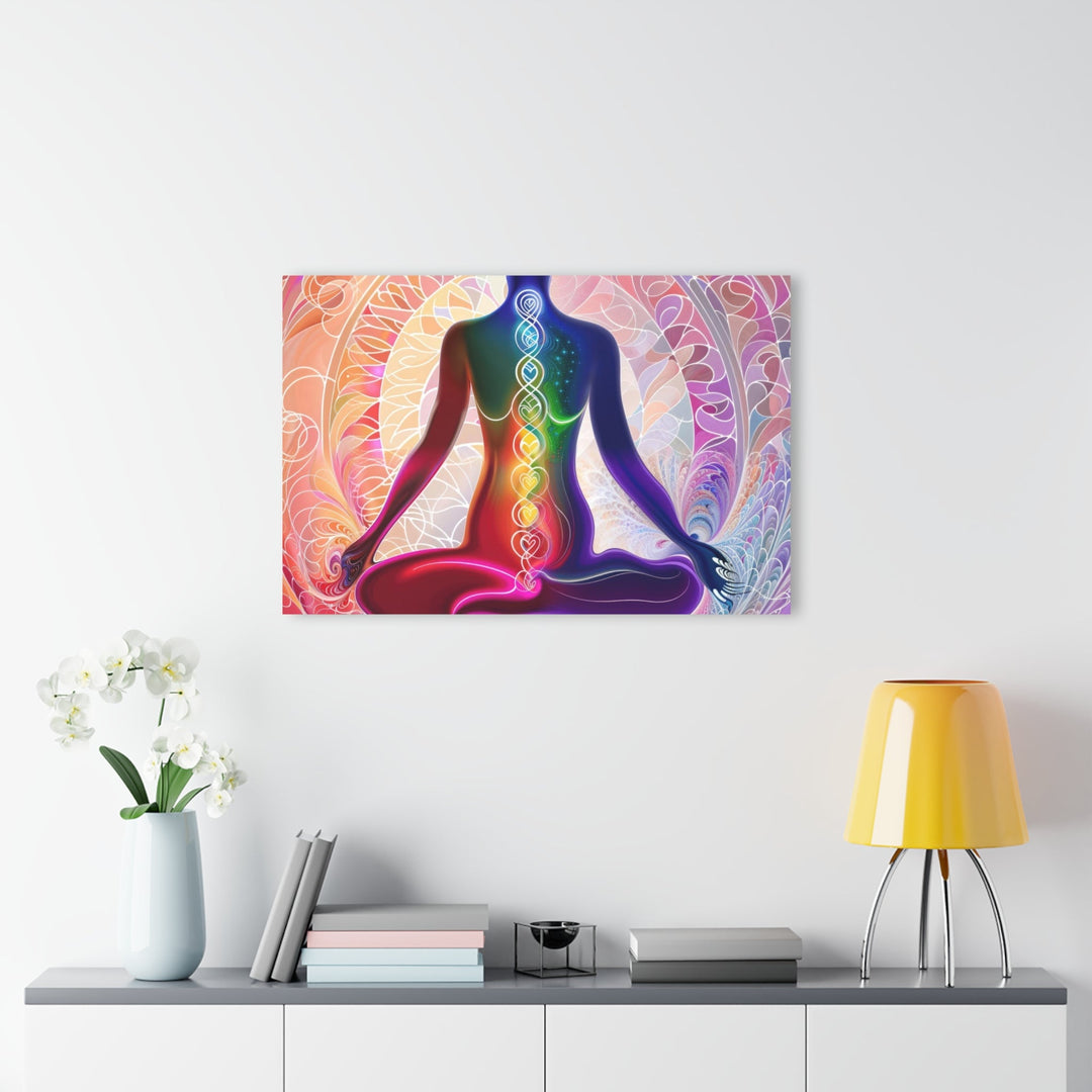 Meditative Cosmic Energy - Acrylic Prints (French Cleat Hanging) - Home Decor - g(0D·IO) - 24" x 36" (Vertical) - 0.25'' -