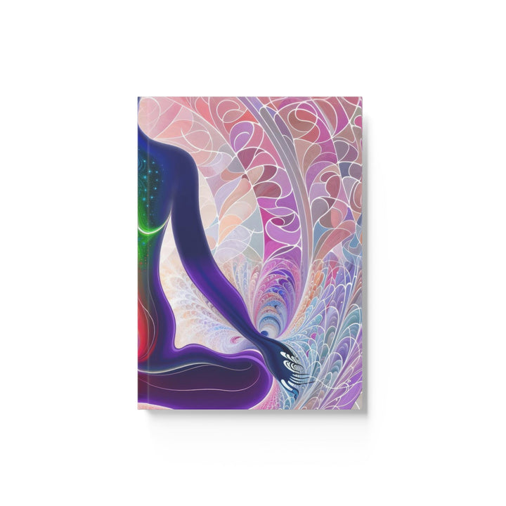 Meditative Cosmic Energy - Hard Backed Journal - Paper products - g(0D·IO) - Ruled line - A5 - White