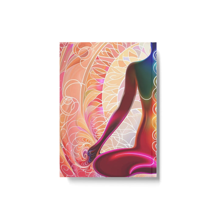 Meditative Cosmic Energy - Hard Backed Journal - Paper products - g(0D·IO) - Graph - A5 - White